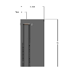Антивандальный шлагбаум HURDE Block-A1 6M KIT Антивандальный шлагбаум HURDE Block-A1 6M KIT